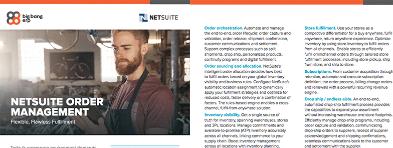 NetSuite Order Management