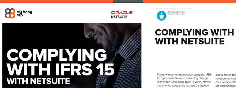 Complying with IFRS15 with NetSuite (EMEA)