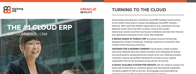 NetSuite Corporate Brochure