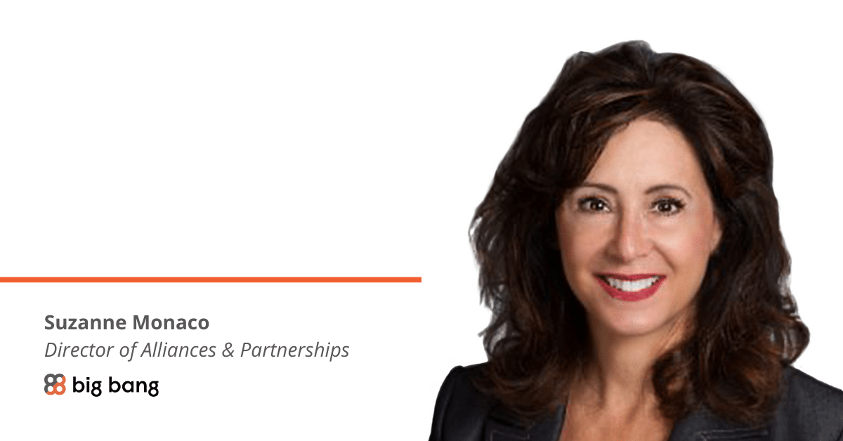 New Big Bang Director of Alliances & Partnerships Suzanne Monaco, Brings FORCE.com ISV Partner Experience