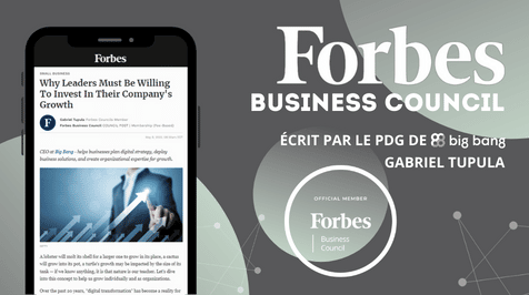 Pourquoi les dirigeants doivent être prêts à investir dans la croissance de leur entreprise