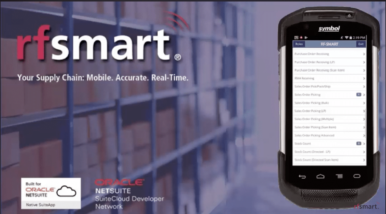 RF-SMART for NetSuite Demo