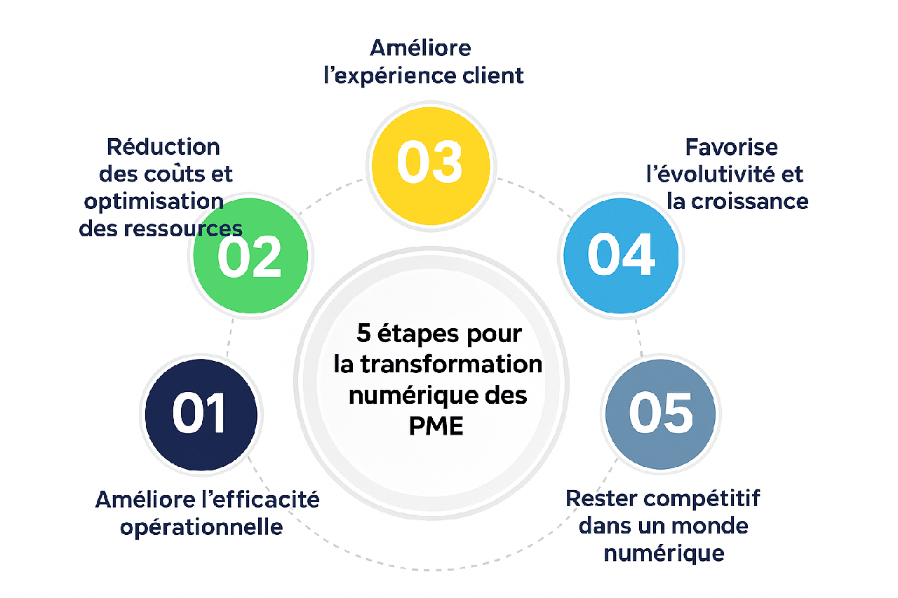 Stratégies de transformation numérique pour les PME en 2025 : le guide définitif