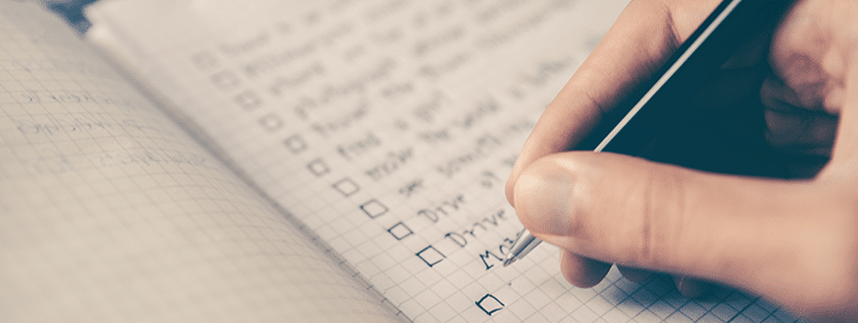 Your Checklist to Start the Year Right!