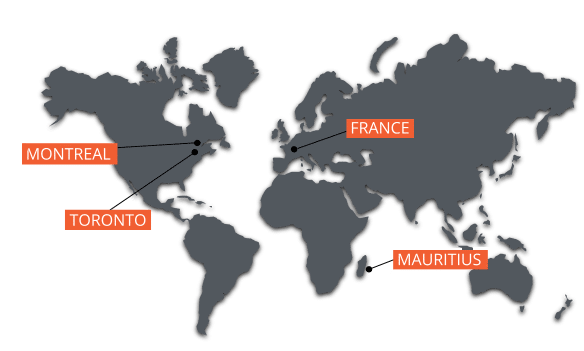 Big Bang offices around the world