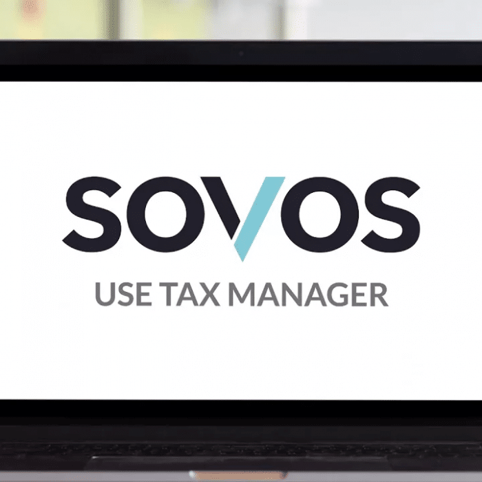 Sovos Use Tax Manager explainer video