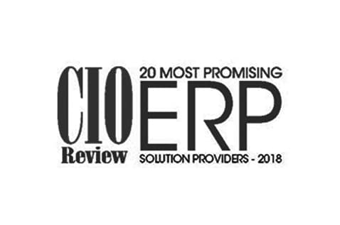 CIO Review: 20 Most Promising ERP Solution Providers of the year 2018
