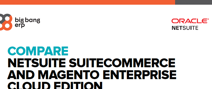 SuiteCommerce VS Magento Enterprise Cloud Edition