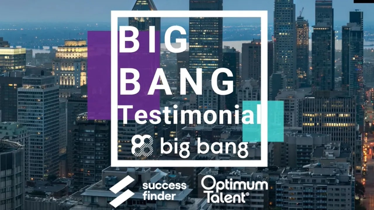Big Bang collaboration with Optimum Talent and Success Finder