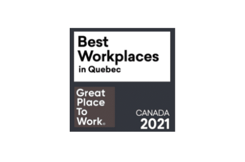 2021 Best Workplaces for Quebec Award