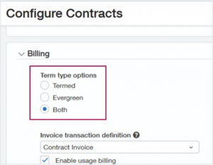 Sage Intacct 2022 R2 - Evergreen Contract Types