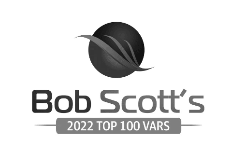 Bob Scott's Top 100 VARs 2022 logo B&W