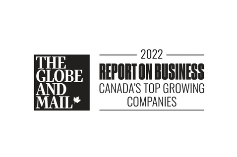 The Globe and Mail 2022 Report on Business Canada's Top Growing Companies